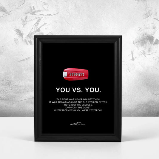 YOU VS. YOU - FERARRI KEY - Mein Shop
