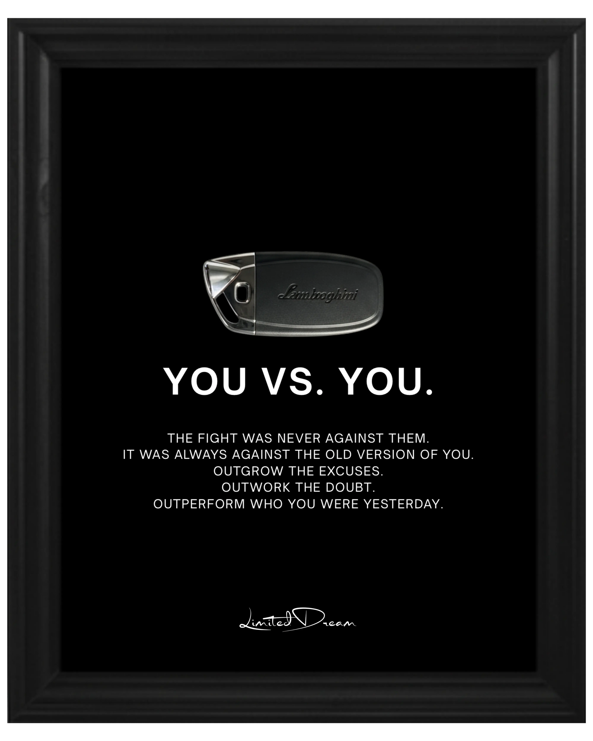 You Vs You - LAMBORGHINI KEY - Mein Shop