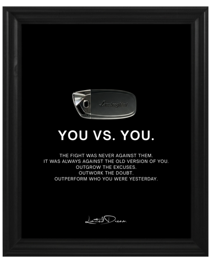 You Vs You - LAMBORGHINI KEY - Mein Shop