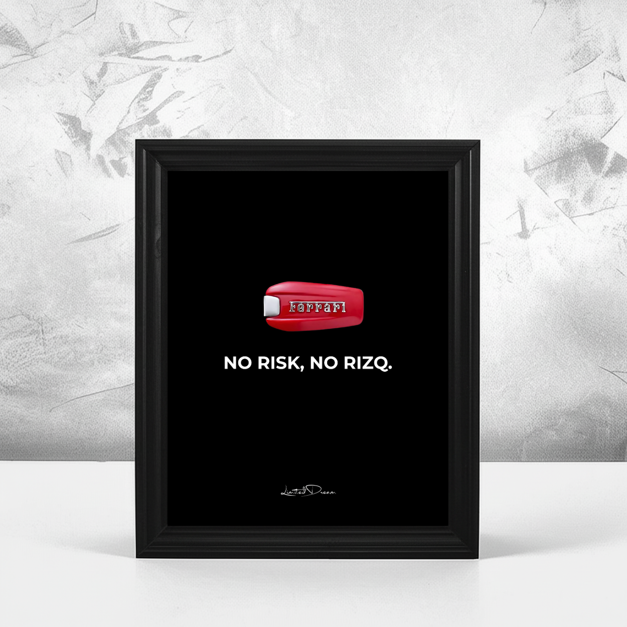 NO RISK, NO RISQ FERRARI KEY - Mein Shop