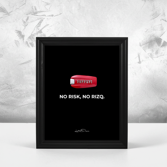 NO RISK, NO RISQ FERRARI KEY - Mein Shop