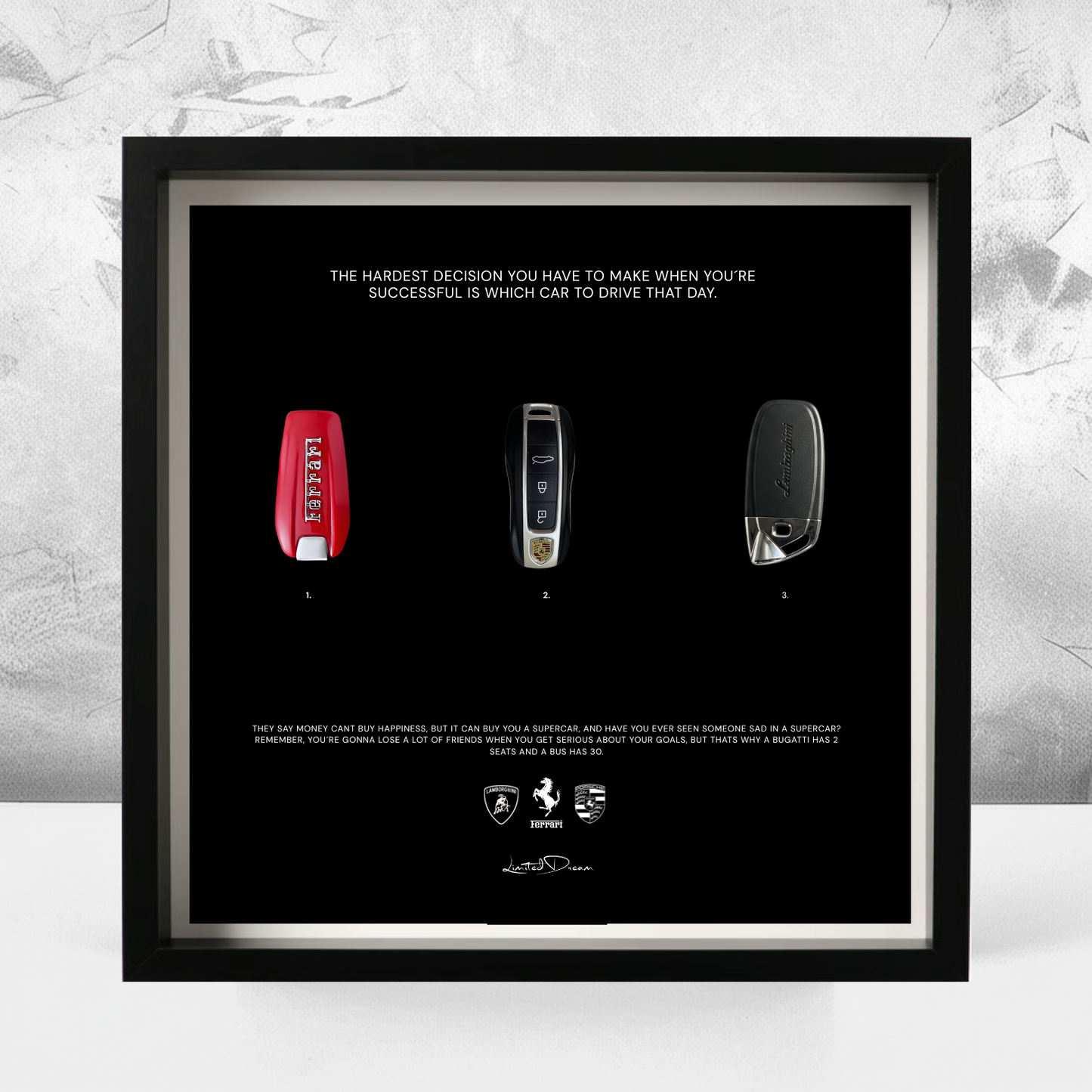 WICH CAR TO DRIVE THAT DAY