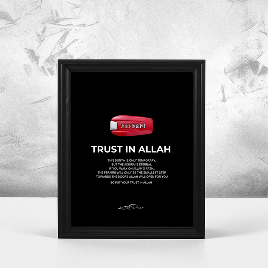 TRUST IN ALLAH - FERARRI KEY 2 - Mein Shop