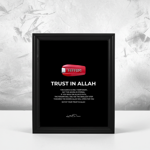 TRUST IN ALLAH - FERARRI KEY 2