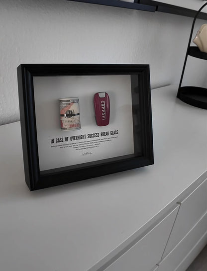 IN CASE OF OVERNIGHT SUCCESS BREAK GLASS