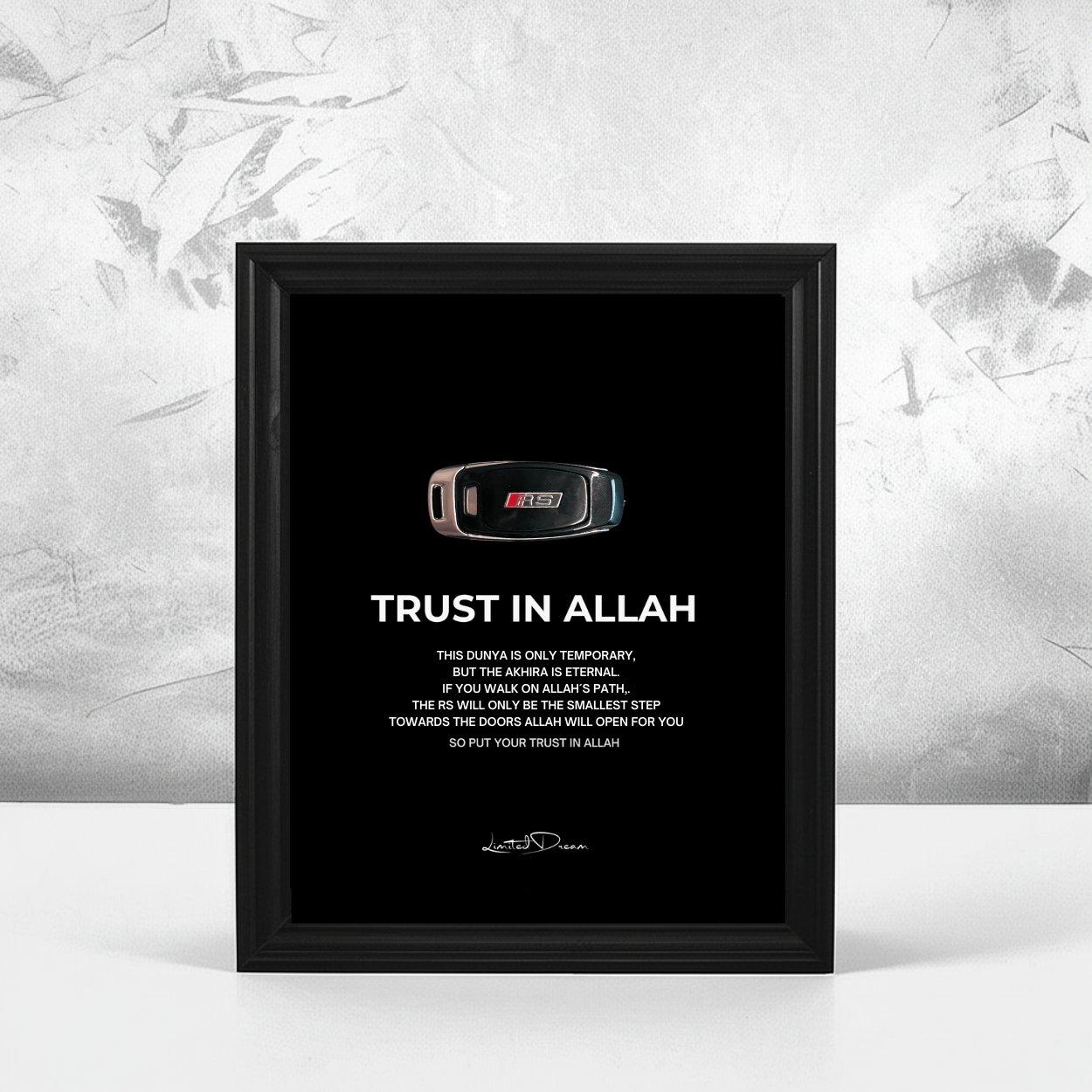 Trust in Allah RS Key
